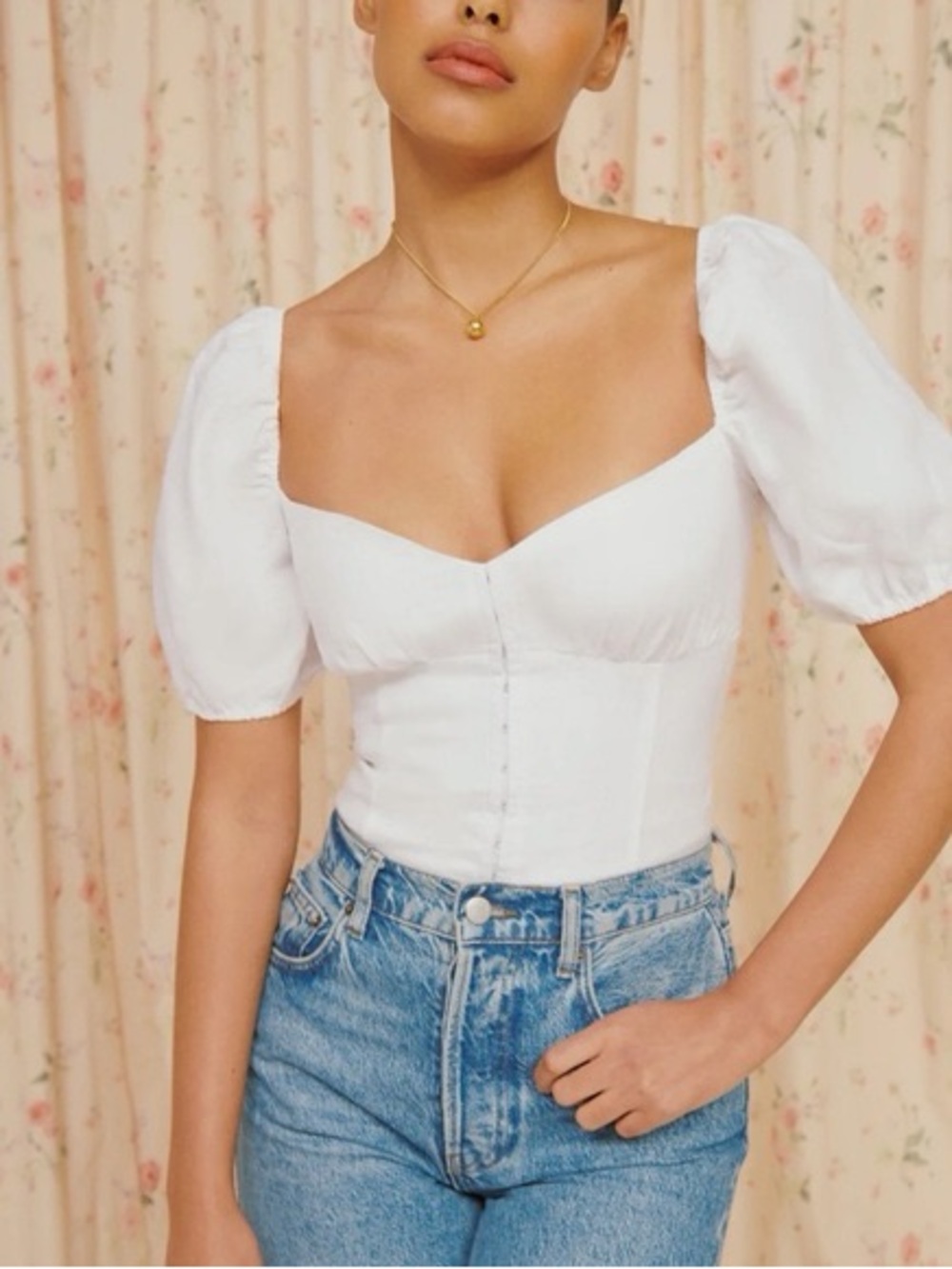 Reformation Rome linen top - Picture 6 of 6